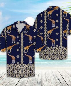 Hawaiian Shirt Giraffe Lover For Men Women- For men and women - Fanshubus