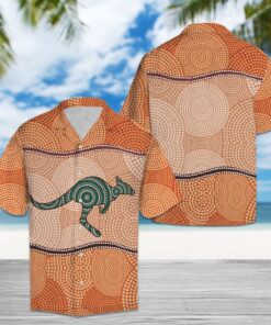 Hawaiian Shirt Kangaroo For Men Women- For men and women - Fanshubus