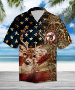 Hawaiian Shirt Love Hunting For Women Men- For men and women - Fanshubus