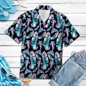 Hawaiian Shirt Mermaid Tail For Men Women- For men and women - Fanshubus