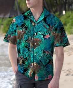 Hawaiian Shirt Numbat Tropical For Men Women- For men and women - Fanshubus