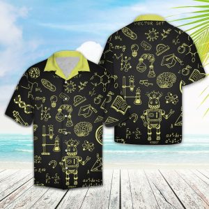 Hawaiian Shirt Science Lovers For Men Women- For men and women - Fanshubus