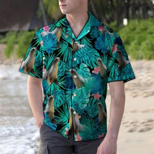 Hawaiian Shirt Seal Tropical For Men Women- For men and women - Fanshubus