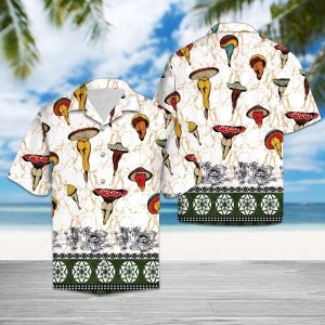 Hawaiian Shirt Sexy Mushroom For Men Women- For men and women - Fanshubus