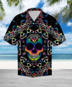 Hawaiian Shirt Skull Magic For Women Men- For men and women - Fanshubus