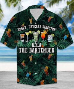 Hawaiian Shirt The Bartender For Men Women- For men and women - Fanshubus