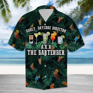 Hawaiian Shirt The Bartender For Men Women- For men and women - Fanshubus
