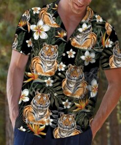 Hawaiian Shirt Tigertropical For Men Women- For men and women - Fanshubus