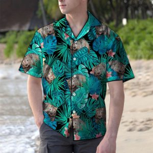 Hawaiian Shirt Wombat Tropical For Men Women- For men and women - Fanshubus