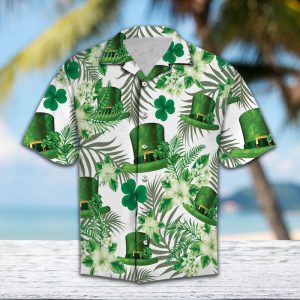 Hawaiian Shirt Women Men Ireland Green Hat- For men and women - Fanshubus
