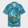 Hawaiian Whirlpool Turtle Hawaiian Shirt- For men and women - Fanshubus