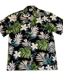 Hibiscus Black Nice Design Hawaiian Shirt 5 - For men and women - Fanshubus