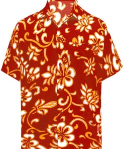 Hibuscus Red Amazing Design Hawaiian Shirt- For men and women - Fanshubus