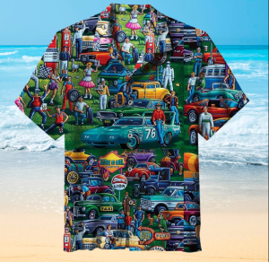 History Of The Car Hawaiian Shirt For Men Women- For men and women - Fanshubus