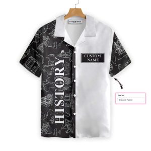 History Teacher Custom Hawaiian Shirt -  Teacher Shirt for Men And Women