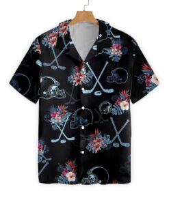 Hockey Hawaiian Shirt 14 - For Men and Women - Fanshubus