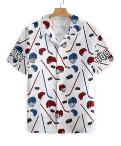 Hockey Hawaiian Shirt 6 - For Men and Women - Fanshubus