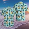 Hockey Shirturfing Shirtummer HibiShirtc Hawaiian Aloha Shirt- For men and women - Fanshubus