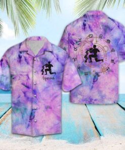 Horoscope Aquarius Lover Hawaiian Shirt For Men Women- For men and women - Fanshubus