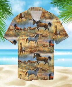 Horse Hawaiian Shirt - Unisex - Adult