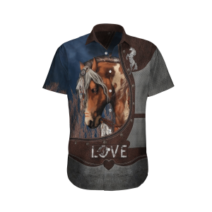 HorseGray Unique Design Unisex Hawaiian Shirt- For men and women - Fanshubus