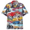 Hot Rod and Sexy Girl Hawaiian Shirt | For Men & Women | Adult |- For men and women - Fanshubus