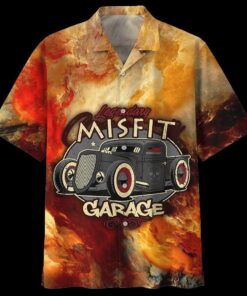 HOT ROD HAWAIIAN SHIRT 003 - Fanshubus