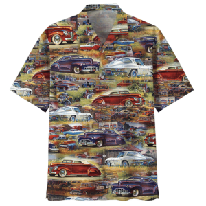 Hot Rod Pattern Aloha Hawaiian Shirt For Men Women- For men and women - Fanshubus