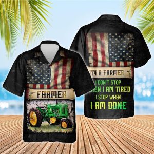 I Am A Farmer Hawaiian Shirt | For Men &amp; Women | Adult | Hw8069- For men and women