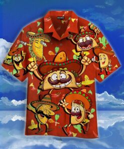 I Am A Funny Taco Tropical Hawaiian Shirt- For men and women - Fanshubus