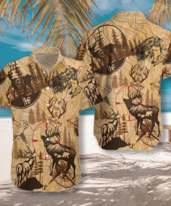 I'd Rather Be Hunting Hawaiian Shirt- For men and women - Fanshubus