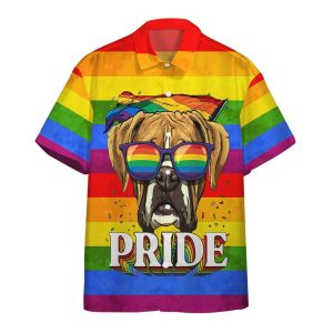 Im Pround So Is My Boxer Hawaiian Shirt For Men Women - For men and women - Fanshubus