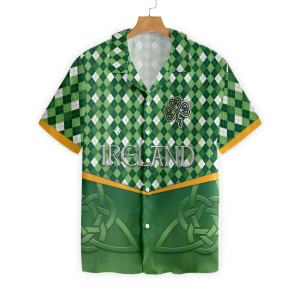 Ireland St Patricks Day Hawaiian Shirt For Men Women- For men and women - Fanshubus