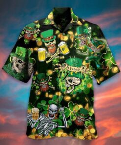 Irish St Patrick Day Hawaiian Shirt For Men Women- For men and women - Fanshubus