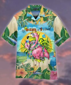 It'S 5 O'Clock Somewhere Flamengo Hawaiian Shirt- For men and women - Fanshubus