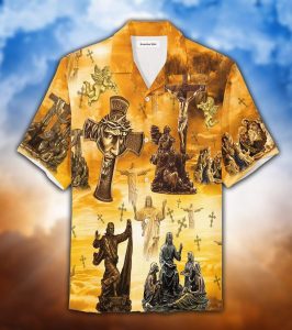 Jesus Is My Savior Unisex Hawaiian Shirts- For men and women - Fanshubus