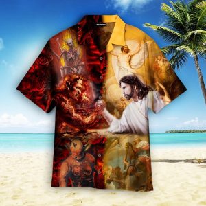 Jesus Or Stan Hawaiian Shirt | For Men &amp; Women | Adult |- For men and women - Fanshubus