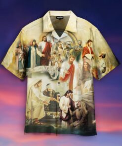 Jesus Saved My Life Hawaiian Shirt For Men Women- For men and women - Fanshubus