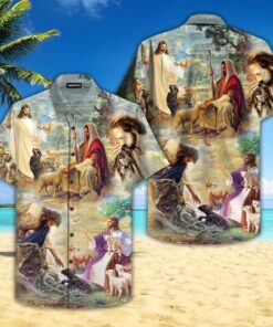 Jesus Saves Animals Hawaiian Shirt For Men Women- For men and women - Fanshubus