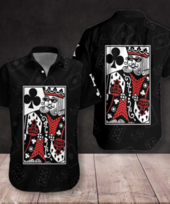 King Card Hawaiian Shirt For Men Women- For men and women - Fanshubus