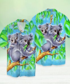 Koala Hawaiian Shirt- For men and women - Fanshubus