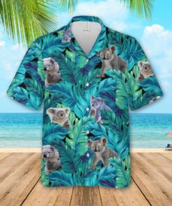 KOALA LOVERS HAWAIIAN SHIRT | Unique Beach Shirt- For men and women - Fanshubus