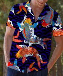 Koi Fish Hawaiian Shirt