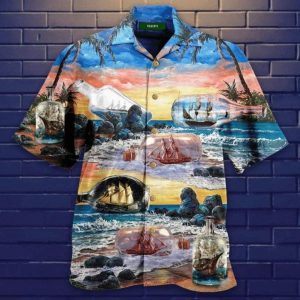 Land Of The Free Hawaiian Shirt - For Men & Women - Adult