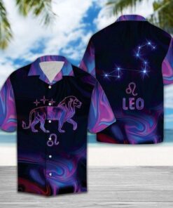 Leo HoroShirtcope Hawaiian Shirt Zodiac Birthday .