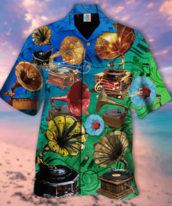 Let Gramophone Record Revive Memories Hawaiian Shirt | For Men &amp; Women | Adult |- For men and women - Fanshubus