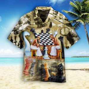 Life Is A Chess Game Dont Waste A Move Hawaiian Shirt For Men Women- For men and women - Fanshubus