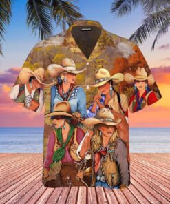 Looking For A Beauty Western Cowgirl Hawaiian Shirt- For men and women - Fanshubus