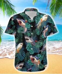 Love Shark Hawaiian Shirt- For men and women - Fanshubus