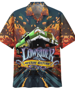 Lowriders Kustom Kulture Hawaiian Shirt For Men Women- For men and women - Fanshubus